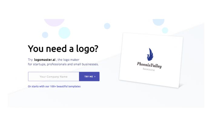 Logomaster یکی از ابزارهای آنلاین برای طراحی سایت 