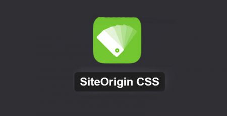 افزونه SiteOrigin CSS