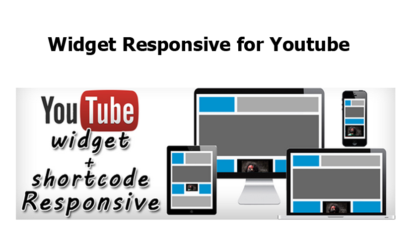 افزونه Widget Responsive for Youtube
