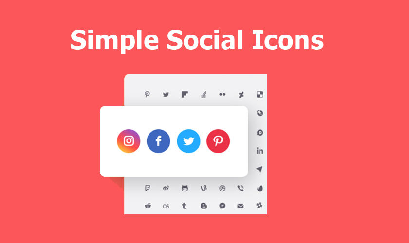 افزونه Simple Social Icons