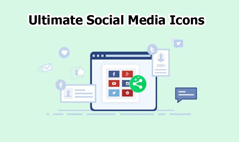 افزونه Ultimate Social Media Icons