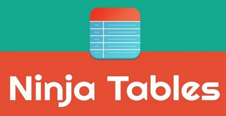 افزونه Ninja Tables